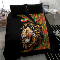 Ethiopia Bedding Set Ethiopian Lion Style Pattern - Wonder Print Shop