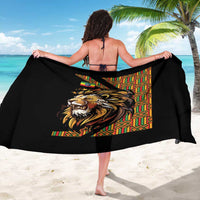 Ethiopia Sarong Ethiopian Lion Style Pattern - Wonder Print Shop
