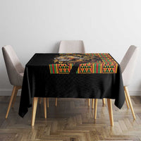 Ethiopia Tablecloth Ethiopian Lion Style Pattern - Wonder Print Shop