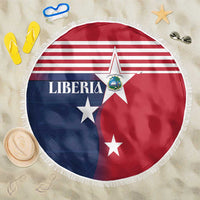 Liberia National Flag Day Beach Blanket All Hail Liberia Hail