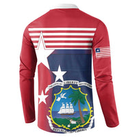 Liberia National Flag Day Button Sweatshirt All Hail Liberia Hail