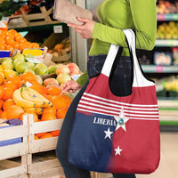 Liberia National Flag Day Grocery Bag All Hail Liberia Hail