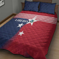 Liberia National Flag Day Quilt Bed Set All Hail Liberia Hail