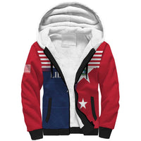 Liberia National Flag Day Sherpa Hoodie All Hail Liberia Hail
