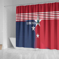 Liberia National Flag Day Shower Curtain All Hail Liberia Hail