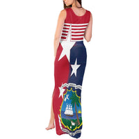 Liberia National Flag Day Tank Maxi Dress All Hail Liberia Hail