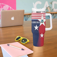 Liberia National Flag Day Tumbler With Handle All Hail Liberia Hail