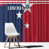 Liberia National Flag Day Window Curtain All Hail Liberia Hail