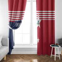 Liberia National Flag Day Window Curtain All Hail Liberia Hail