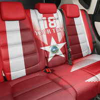 Custom Liberia Football Back Car Seat Cover Lone Stars Go Champion