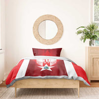 Custom Liberia Football Bedding Set Lone Stars Go Champion