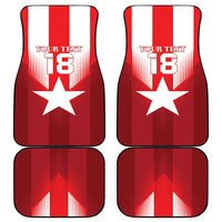 Custom Liberia Football Car Mats Lone Stars Go Champion