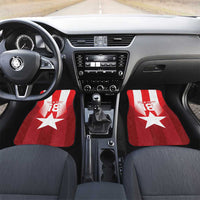 Custom Liberia Football Car Mats Lone Stars Go Champion