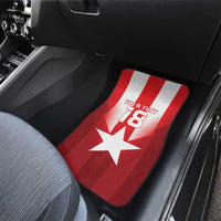 Custom Liberia Football Car Mats Lone Stars Go Champion