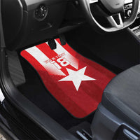 Custom Liberia Football Car Mats Lone Stars Go Champion