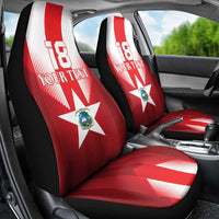 Custom Liberia Football Car Seat Cover Lone Stars Go Champion