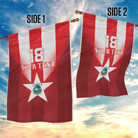Custom Liberia Football Garden Flag Lone Stars Go Champion