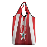 Custom Liberia Football Grocery Bag Lone Stars Go Champion