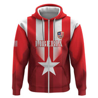 Custom Liberia Football Hoodie Lone Stars Go Champion