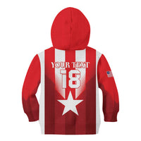 Custom Liberia Football Kid Hoodie Lone Stars Go Champion