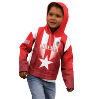 Custom Liberia Football Kid Hoodie Lone Stars Go Champion