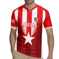 Custom Liberia Football Rugby Jersey Lone Stars Go Champion