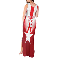 Custom Liberia Football Tank Maxi Dress Lone Stars Go Champion