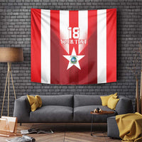 Custom Liberia Football Tapestry Lone Stars Go Champion