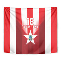 Custom Liberia Football Tapestry Lone Stars Go Champion