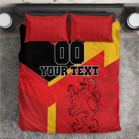 Custom Spain Football Bedding Set La Roja Go Champion - Wonder Print Shop