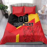 Custom Spain Football Bedding Set La Roja Go Champion - Wonder Print Shop