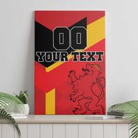 Custom Spain Football Canvas Wall Art La Roja Go Champion - Wonder Print Shop