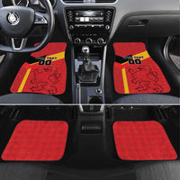 Custom Spain Football Car Mats La Roja Go Champion - Wonder Print Shop