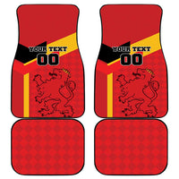 Custom Spain Football Car Mats La Roja Go Champion - Wonder Print Shop