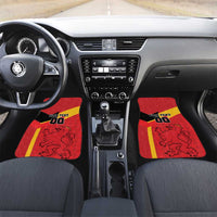 Custom Spain Football Car Mats La Roja Go Champion - Wonder Print Shop