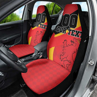 Custom Spain Football Car Seat Cover La Roja Go Champion - Wonder Print Shop