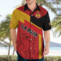 Custom Spain Football Hawaiian Shirt La Roja Go Champion - Wonder Print Shop