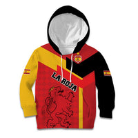 Custom Spain Football Kid Hoodie La Roja Go Champion - Wonder Print Shop