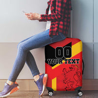 Custom Spain Football Luggage Cover La Roja Go Champion - Wonder Print Shop