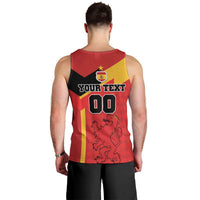 Custom Spain Football Men Tank Top La Roja Go Champion - Wonder Print Shop