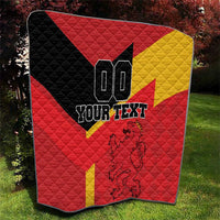 Custom Spain Football Quilt La Roja Go Champion - Wonder Print Shop