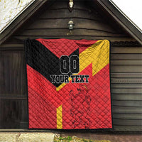 Custom Spain Football Quilt La Roja Go Champion - Wonder Print Shop