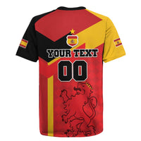 Custom Spain Football Rugby Jersey La Roja Go Champion - Wonder Print Shop