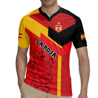 Custom Spain Football Rugby Jersey La Roja Go Champion - Wonder Print Shop