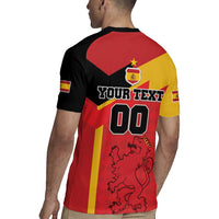 Custom Spain Football Rugby Jersey La Roja Go Champion - Wonder Print Shop