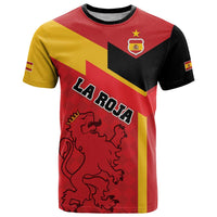 Custom Spain Football T Shirt La Roja Go Champion - Wonder Print Shop