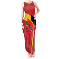 Custom Spain Football Tank Maxi Dress La Roja Go Champion - Wonder Print Shop