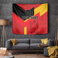 Custom Spain Football Tapestry La Roja Go Champion - Wonder Print Shop