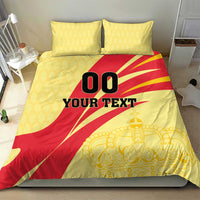 Custom Spain Football Bedding Set Sport Style - Wonder Print Shop
