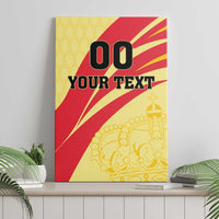 Custom Spain Football Canvas Wall Art Sport Style - Wonder Print Shop